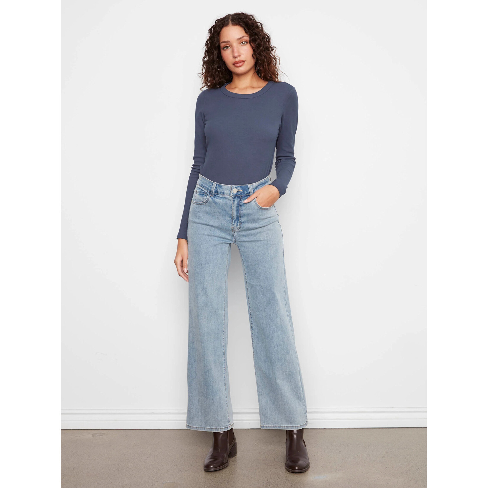 Charlie B Chloe Wide Leg Jeans