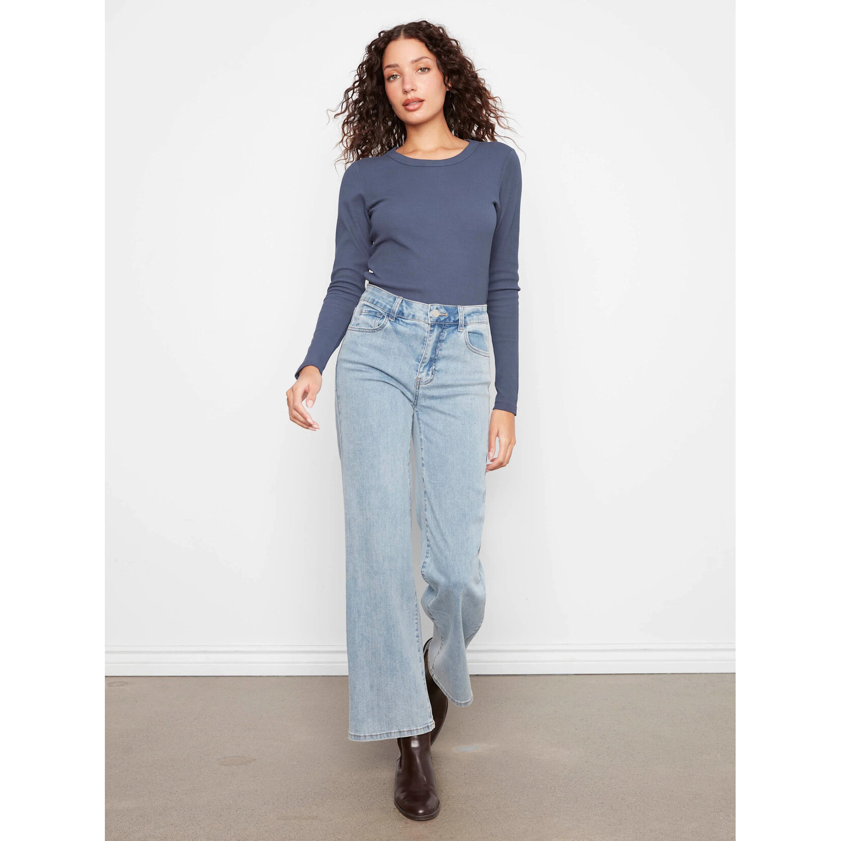 Charlie B Chloe Wide Leg Jeans