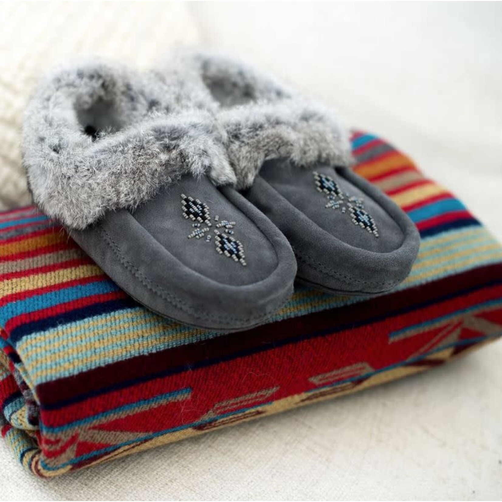 Manitobah Tipi Suede Moccasin