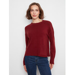 Charlie B Crew Neck Cropped Sweater
