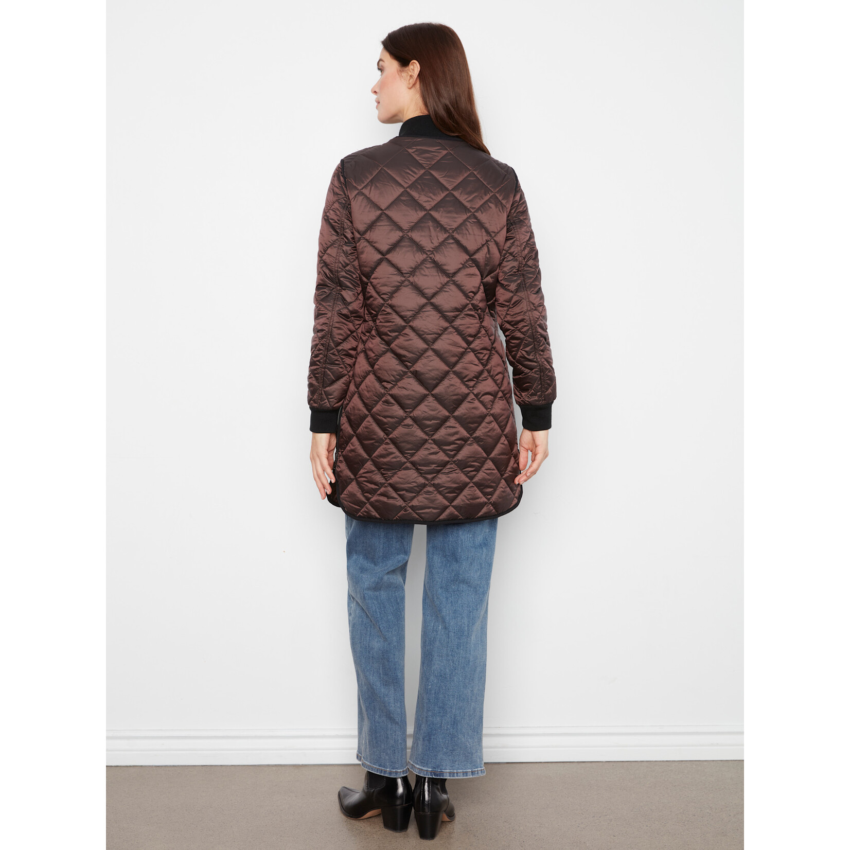 Charlie B Reversible Quilted Puffer Jacket