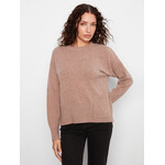 Charlie B Crew Neck Cropped Sweater