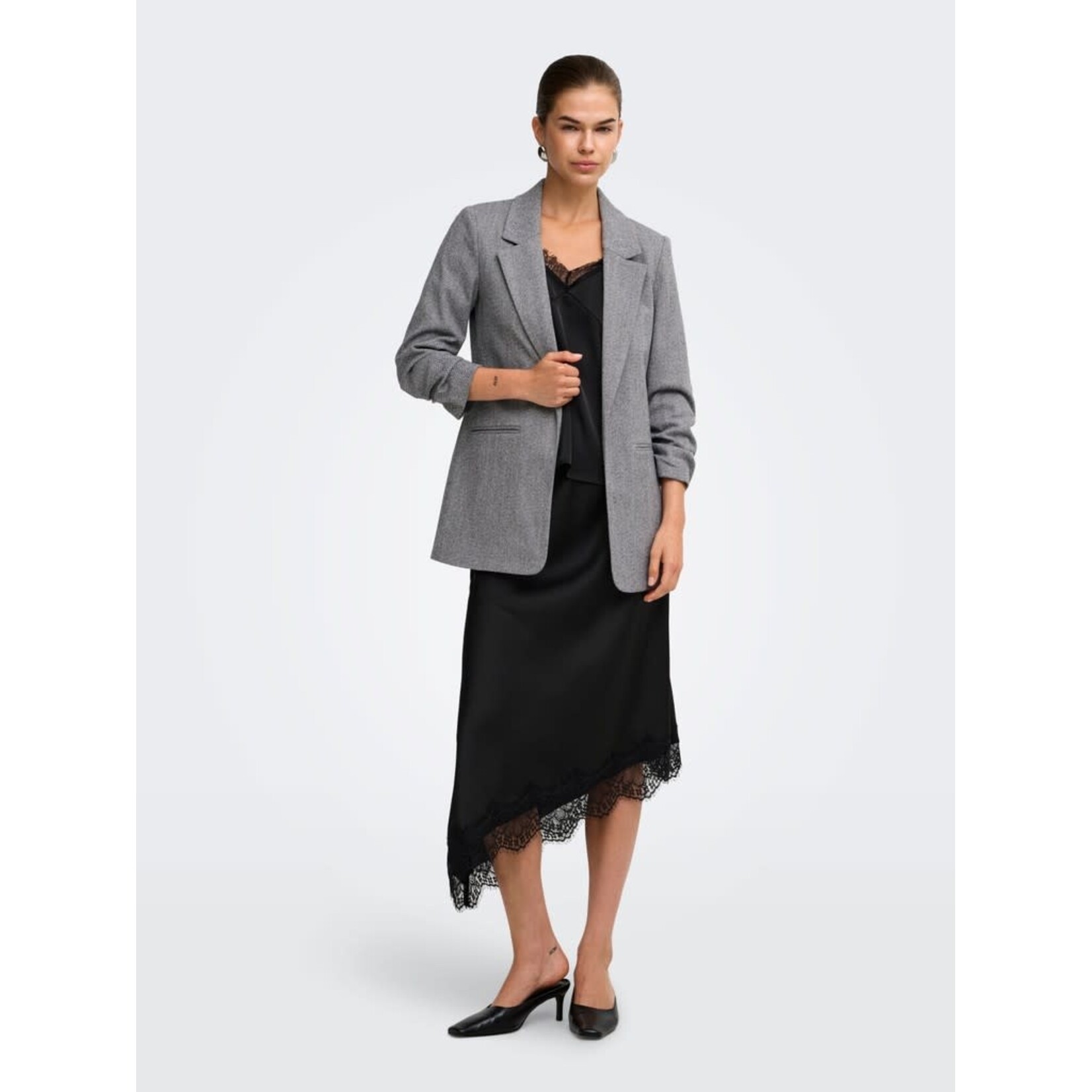 Only Civa Herringbone Blazer