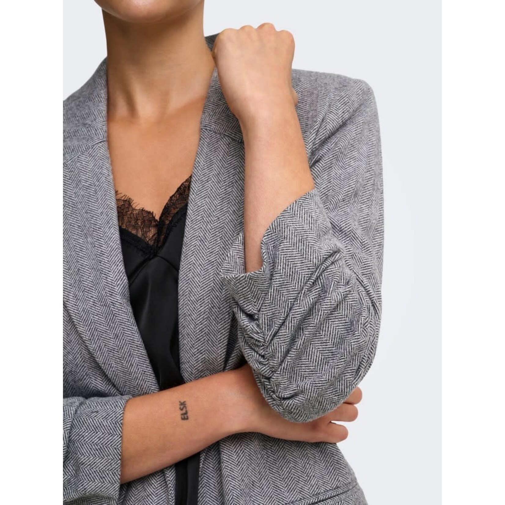 Only Civa Herringbone Blazer