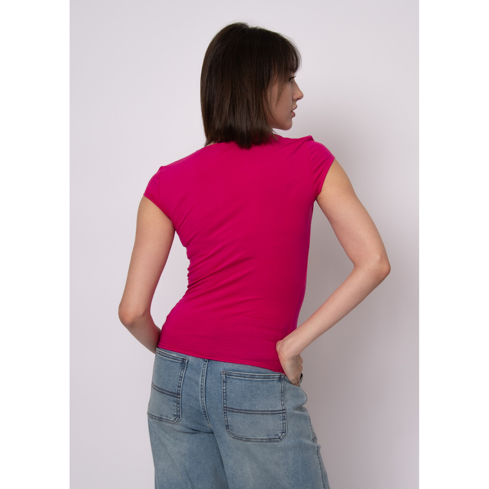 Rd Style Shayla Cap Sleeve Square Neck Top