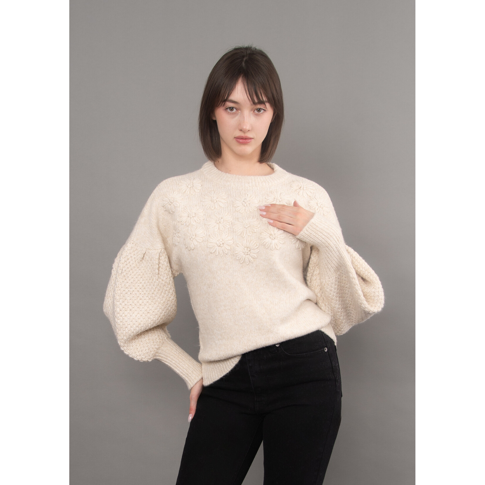Rd Style Tallula Sweater With Embroidered Detail