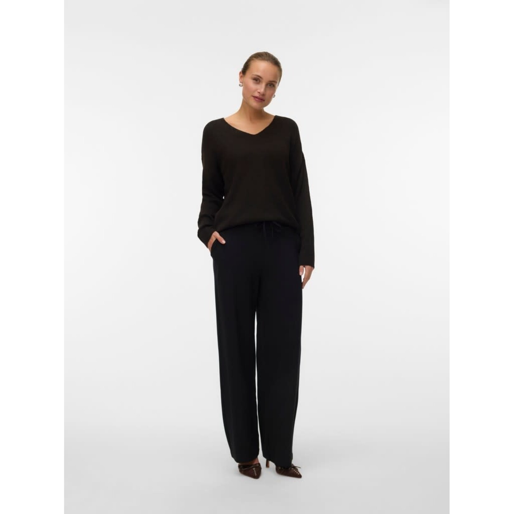 Vero Moda Crewlefile V-Neck Sweater