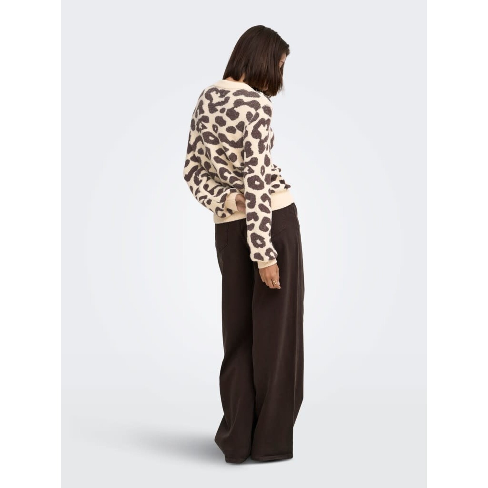 JDY Lorraine Animal Print Sweater
