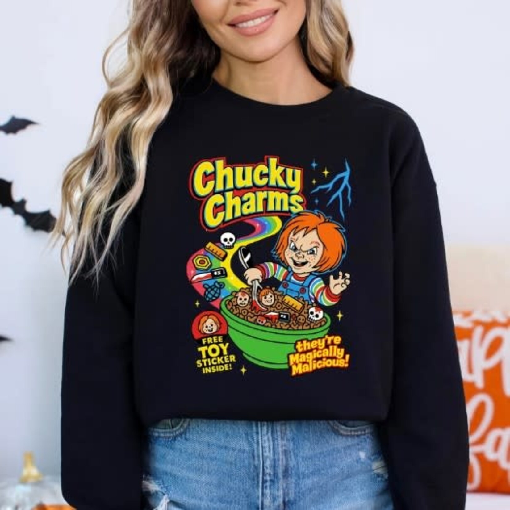 RBA Chucky Charms Sweatshirt Black