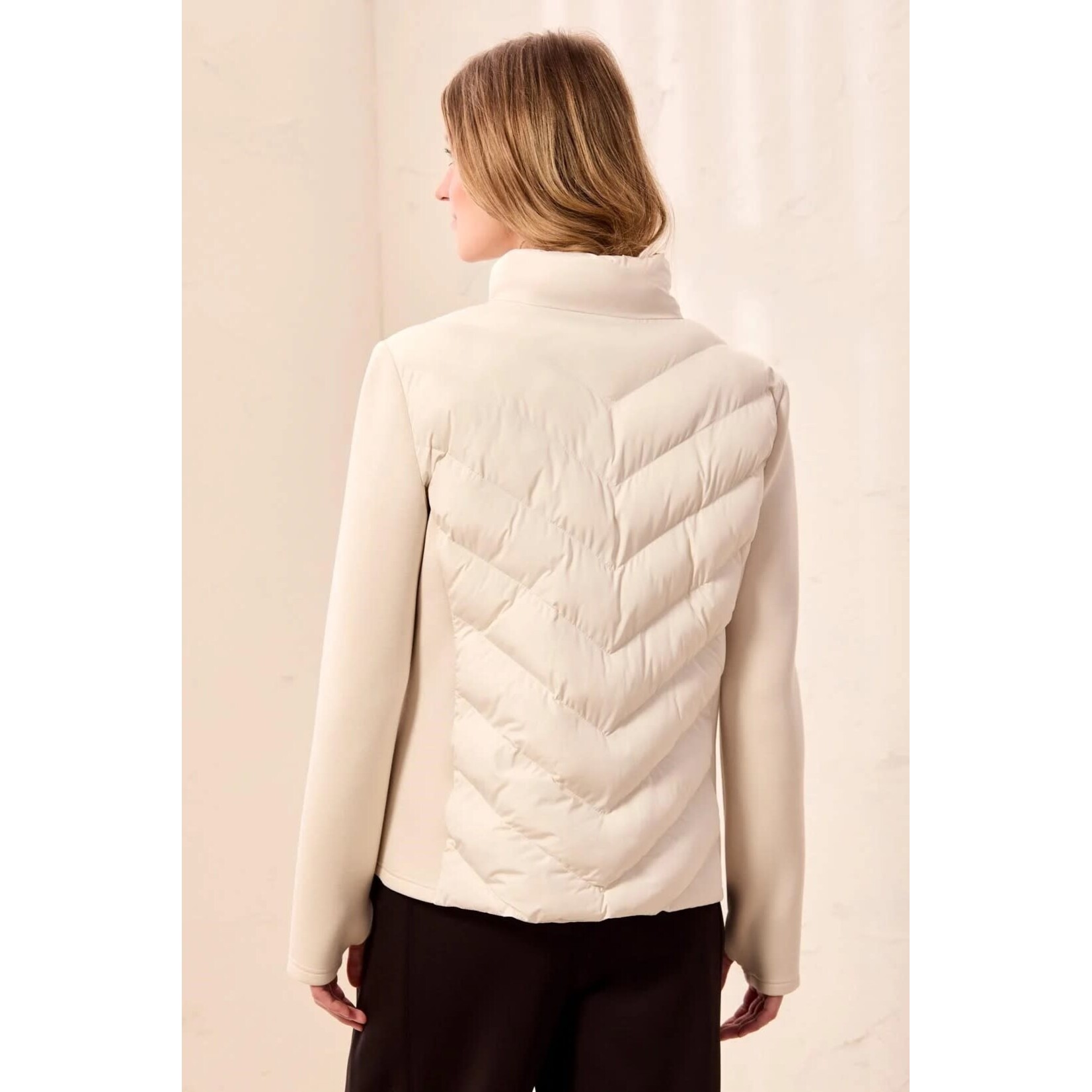 Tribal Puffer Jacket With Removable Hood