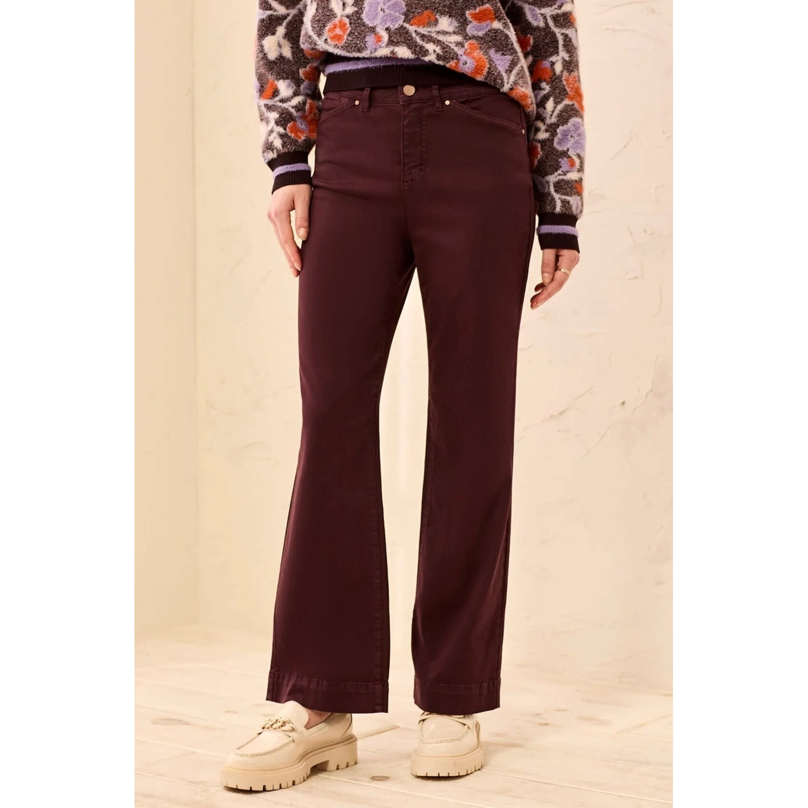 Tribal Fly Front 5 Pocket Pant