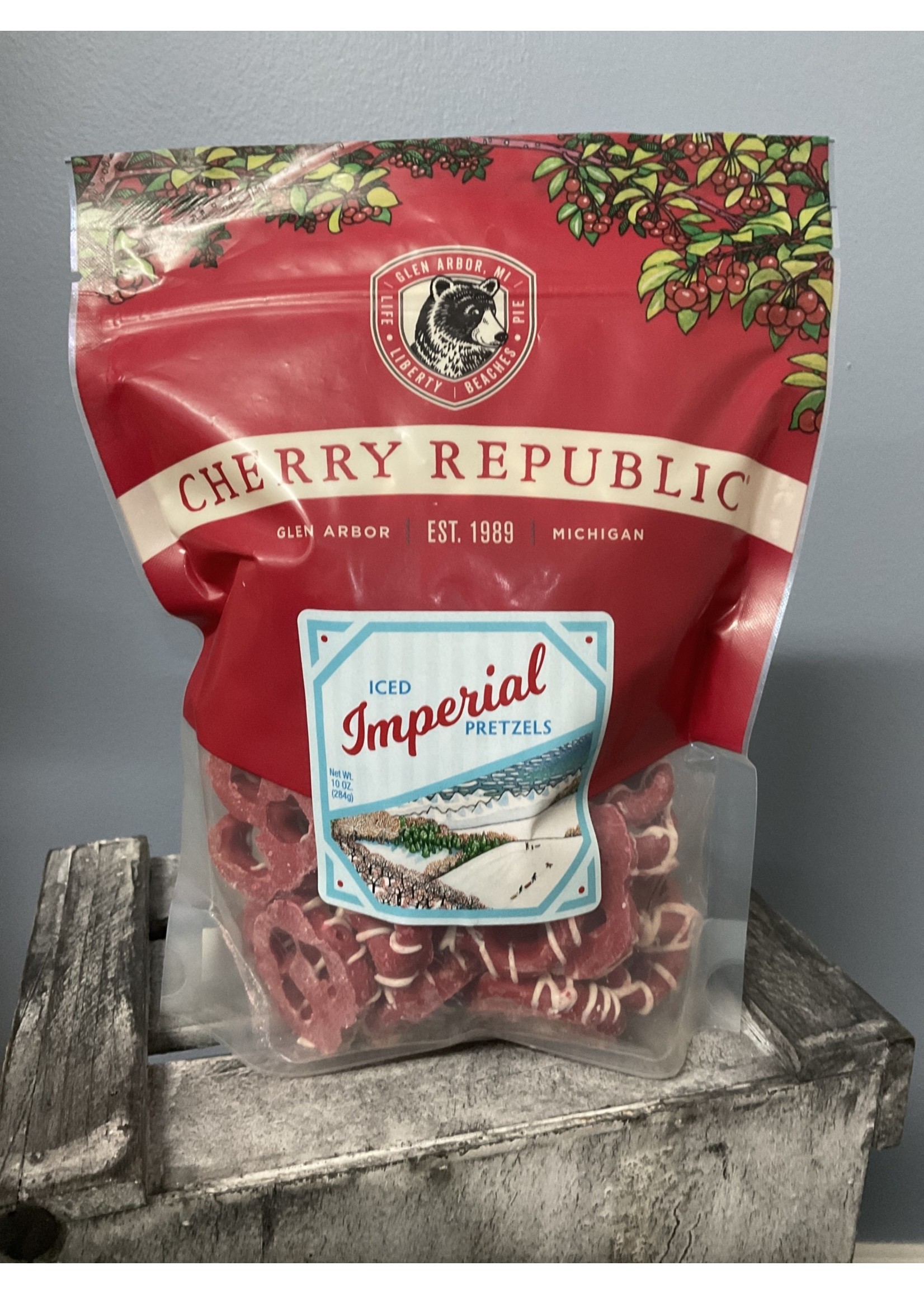 Cherry Republic Iced Imperial Pretzels