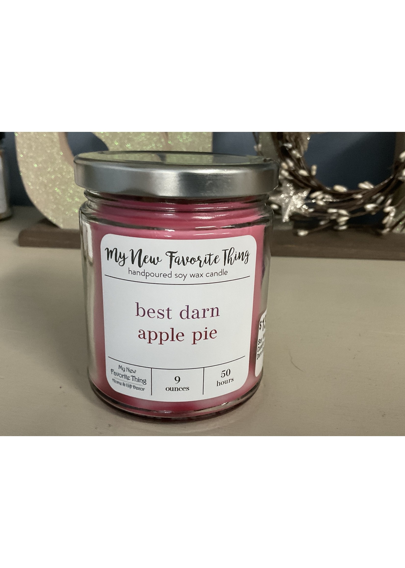 MI Made Coyer Candle Co. Soy Wax Candle-Best Darn Apple Pie