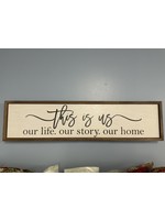 Driftless Studios Sign 24x6 This is Us