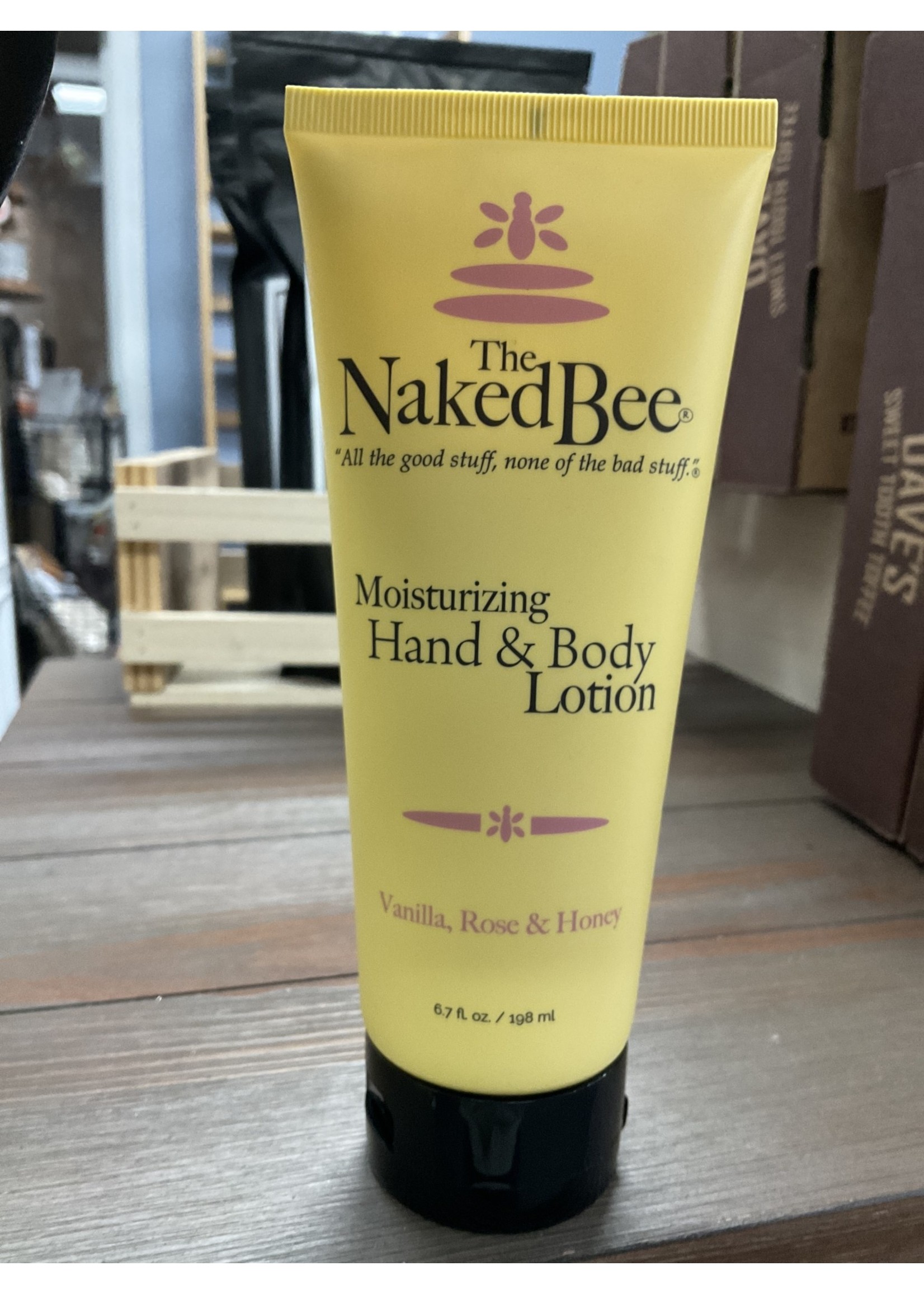 The Naked Bee 6.7 oz Moisturizing Hand & Body Lotion - Vanilla, Rose & Honey