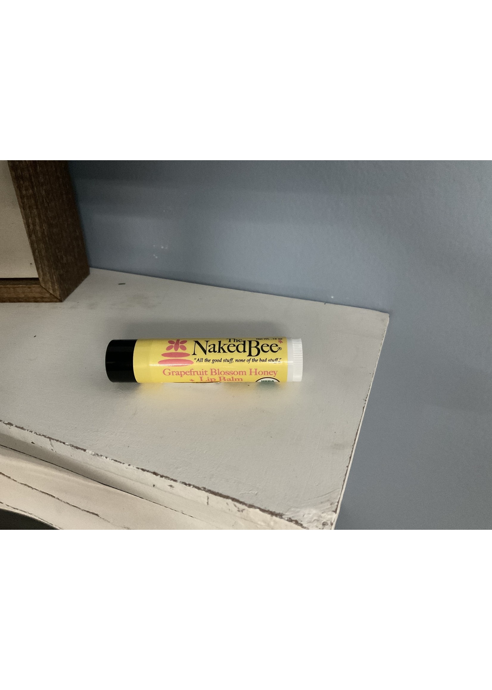 The Naked Bee Lip Balm-Grapefruit Blossom Honey .15 oz