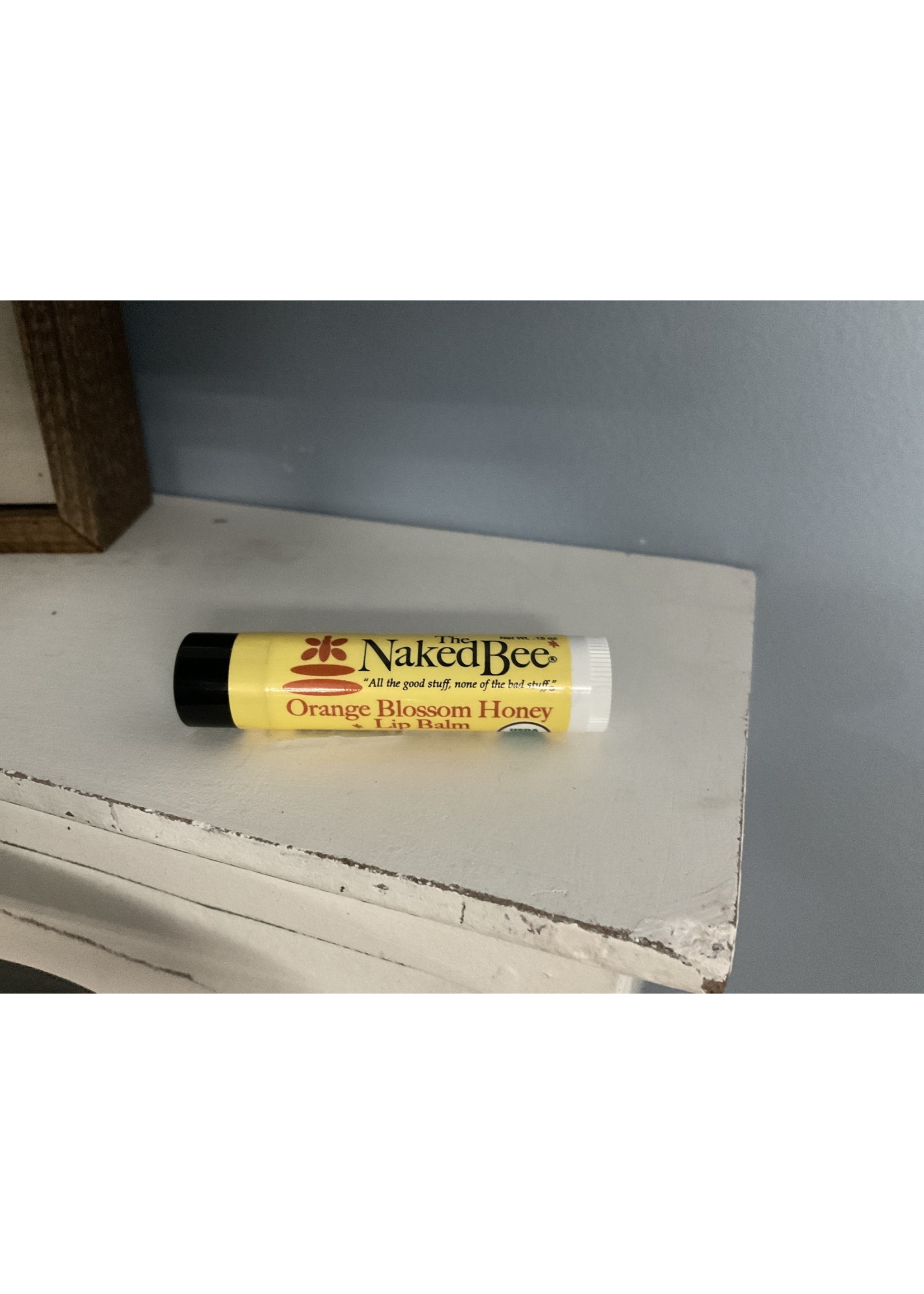 The Naked Bee Lip Balm-Orange Blossom Honey .15 oz