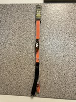 Lupine Leash 3/4 in 6 ft Orange Diamond