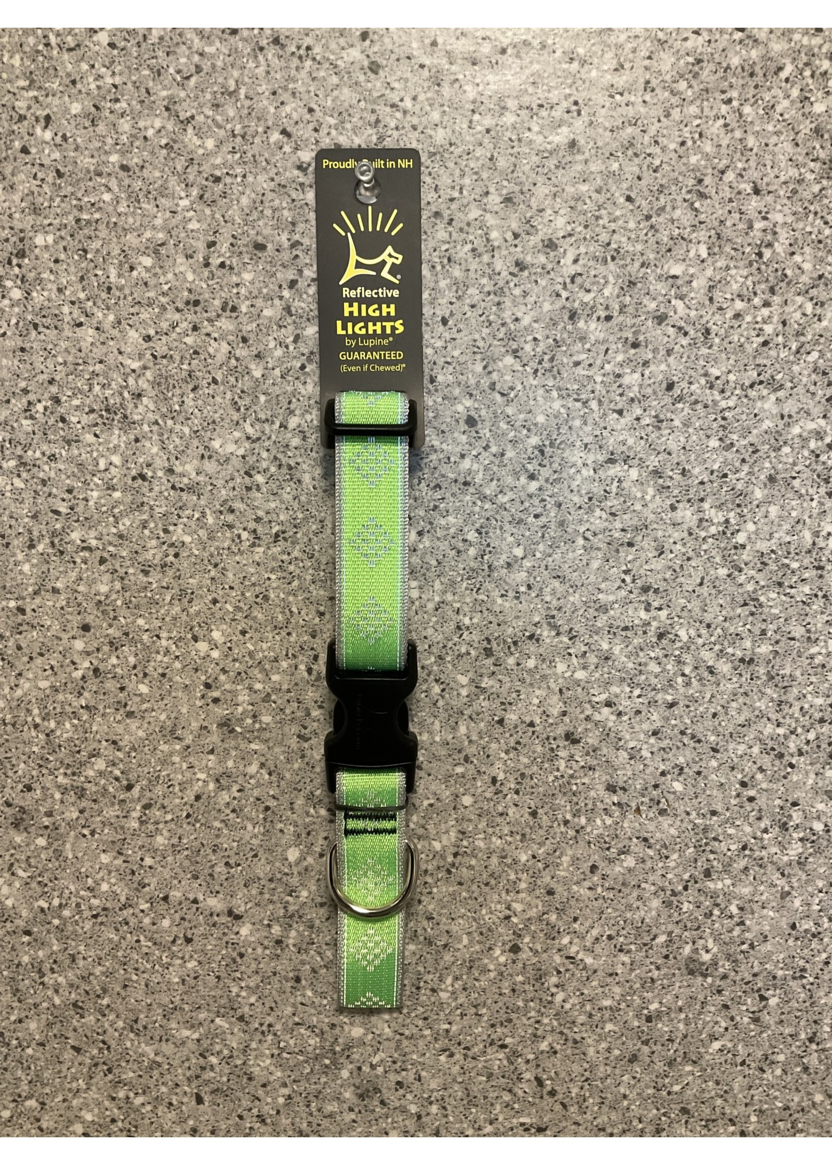 Lupine Adjustable Collar 1 in 12-20" Green Diamond