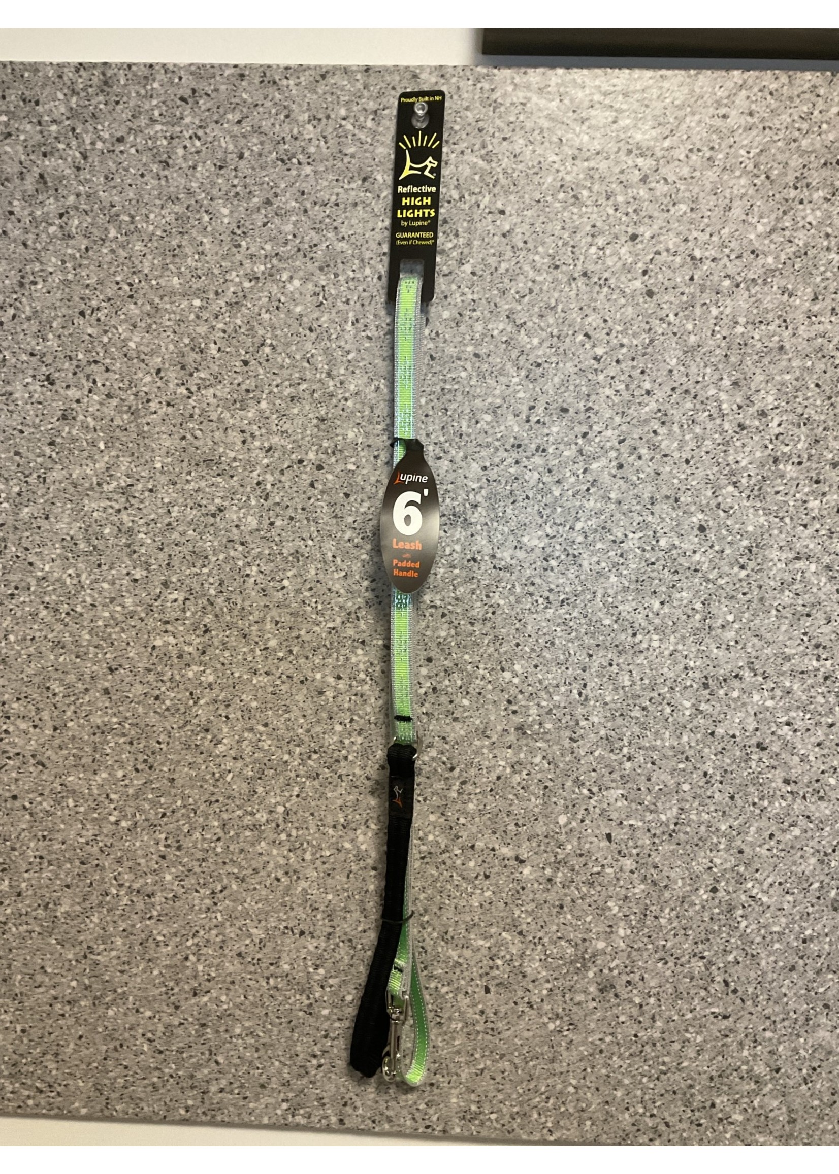 Lupine Leash 1/2 in 6 ft Green Diamond