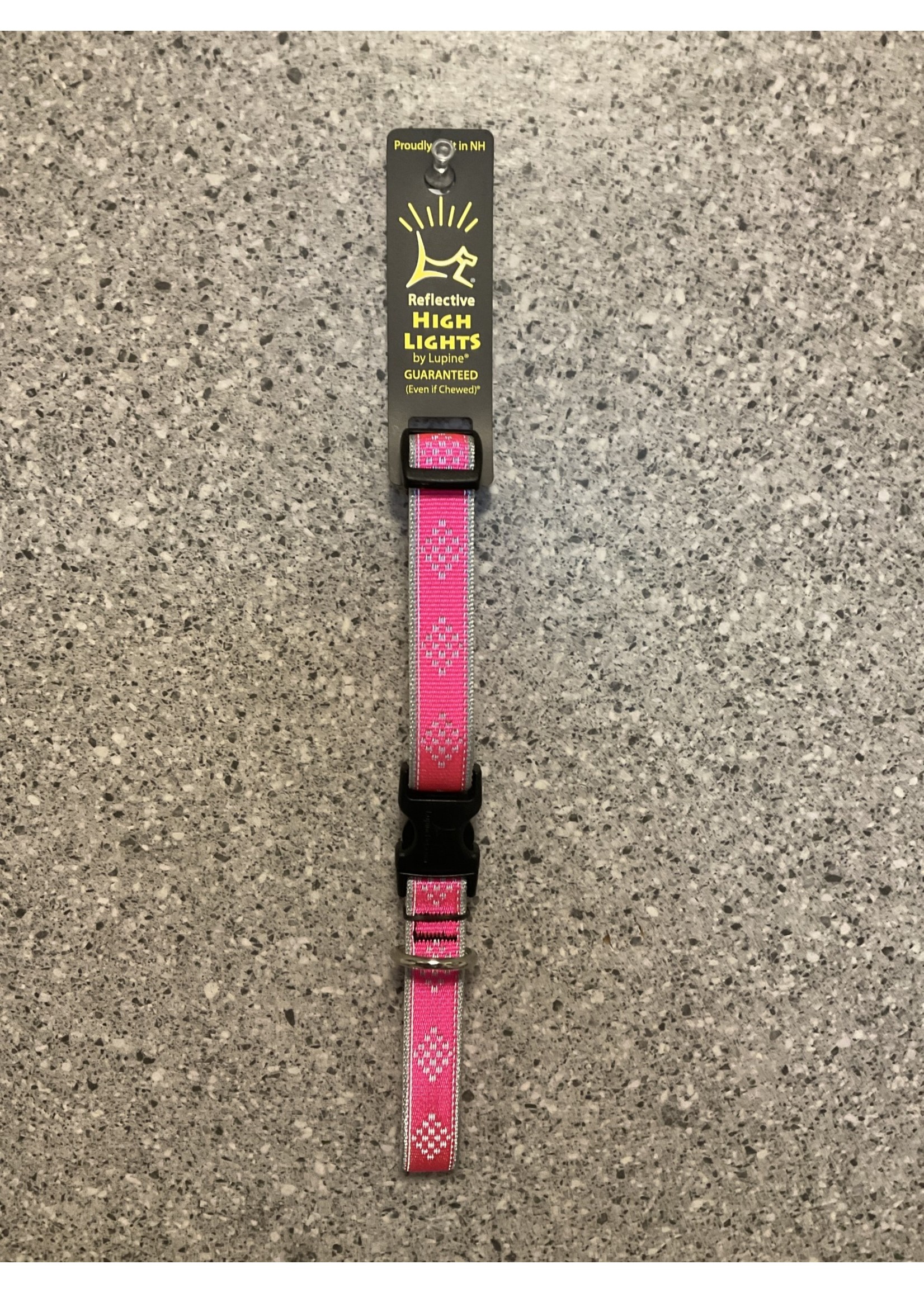 Lupine Adjustable Collar 3/4 in 13-22" Pink Diamond