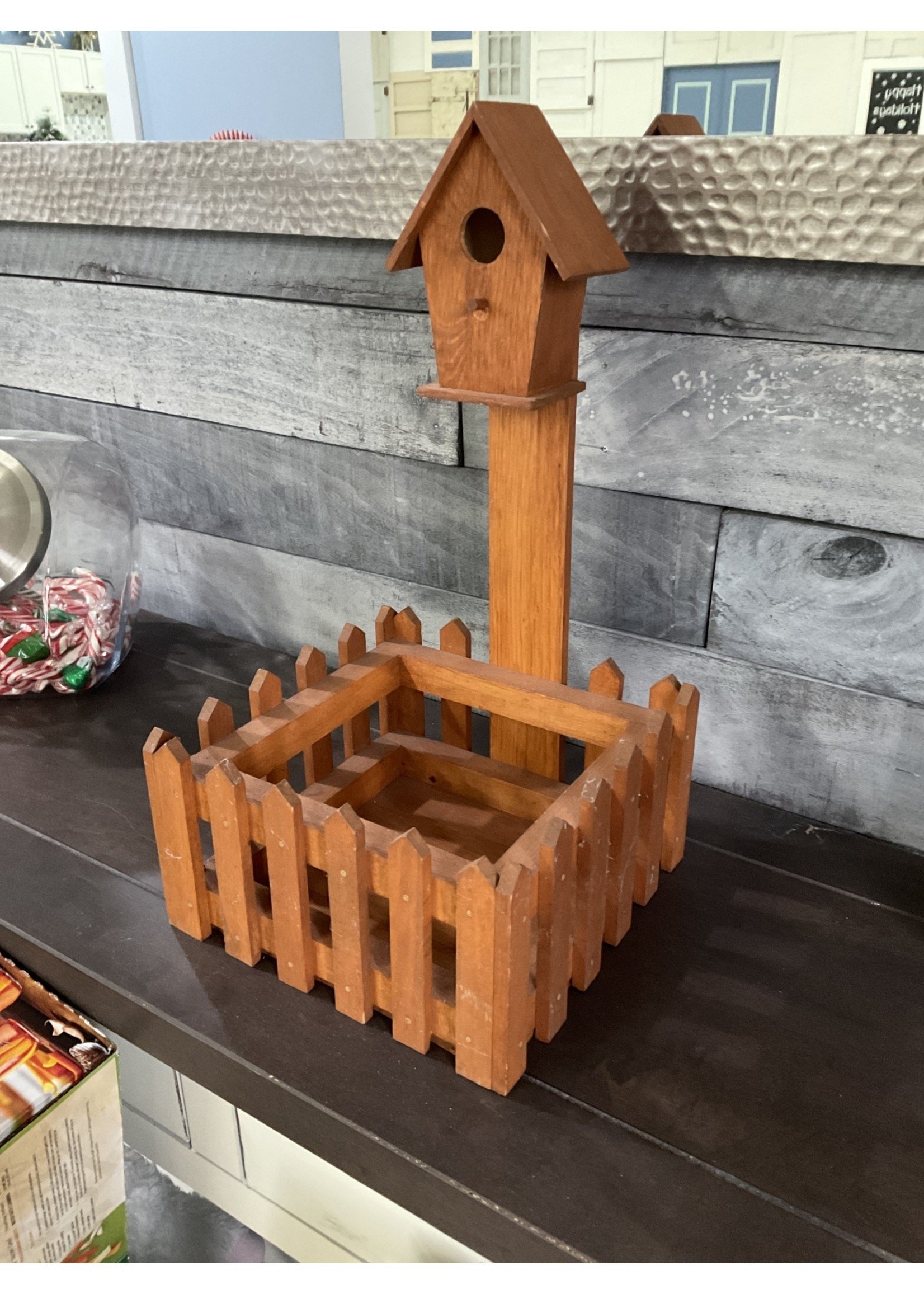 My New Favorite Thing Birdhouse Wooden Planter
