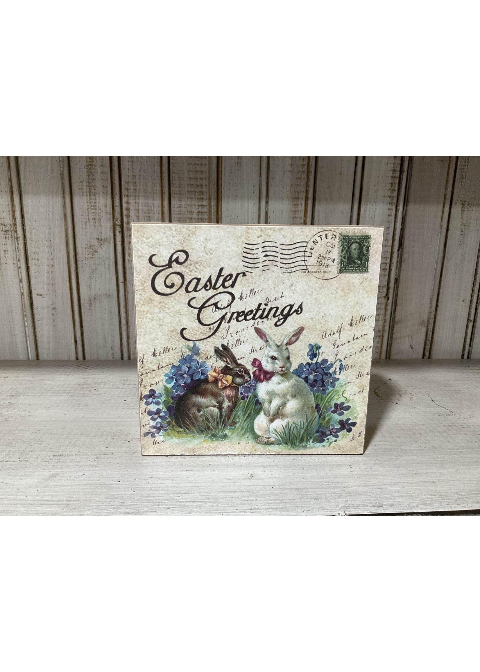 My New Favorite Thing 482 483 484 Sign 5x5-"Easter Greeting" Stamp-Like