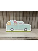 My New Favorite Thing 495 Sign 4.5x10-Light Blue Truck w/Eggs