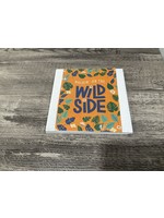 My New Favorite Thing .Coaster Tile 4x4-White w/"Walking on the Wild Side"