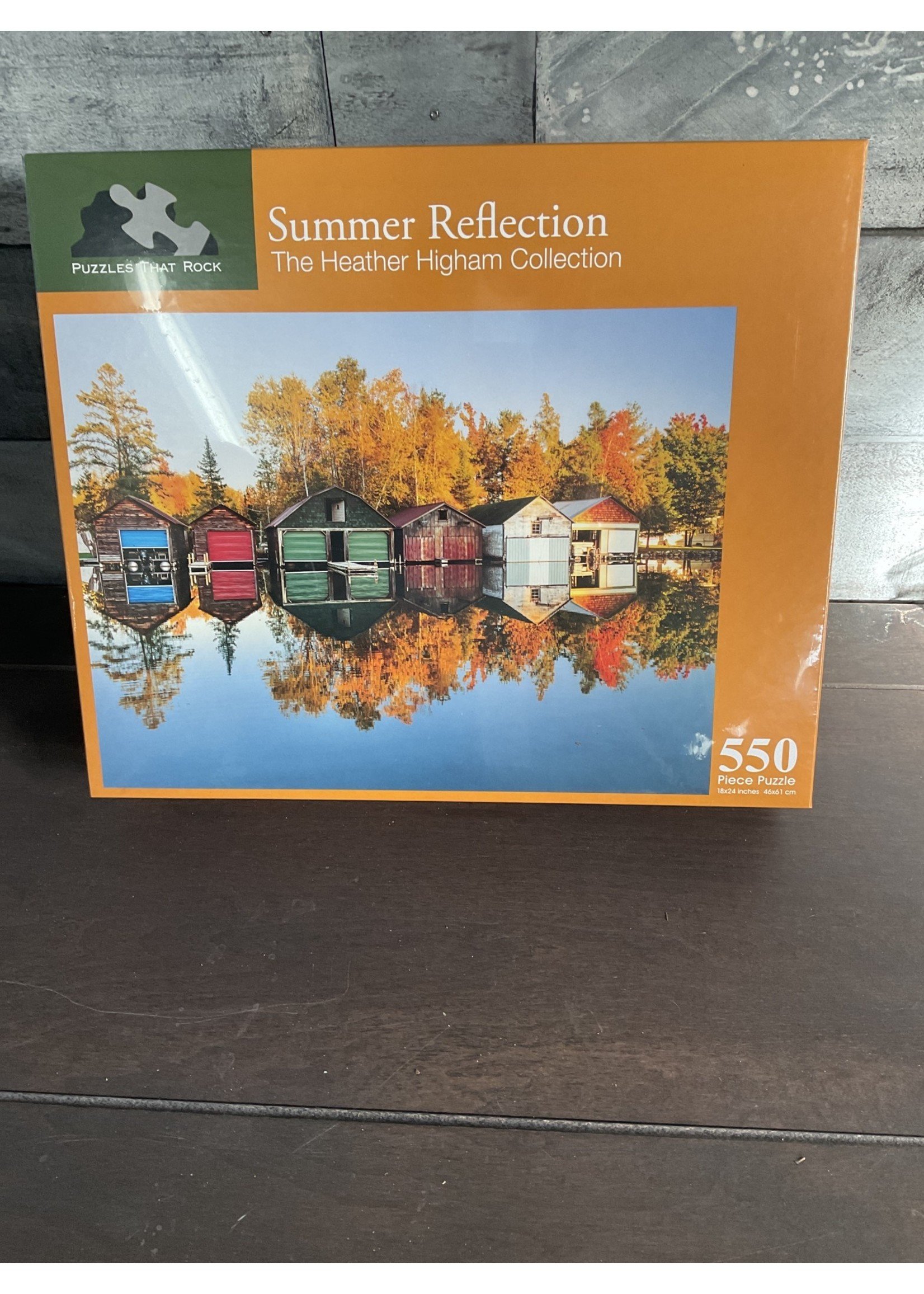 Puzzles That Rock Summer Reflection Jigsaw Puzzle 550 Pieces