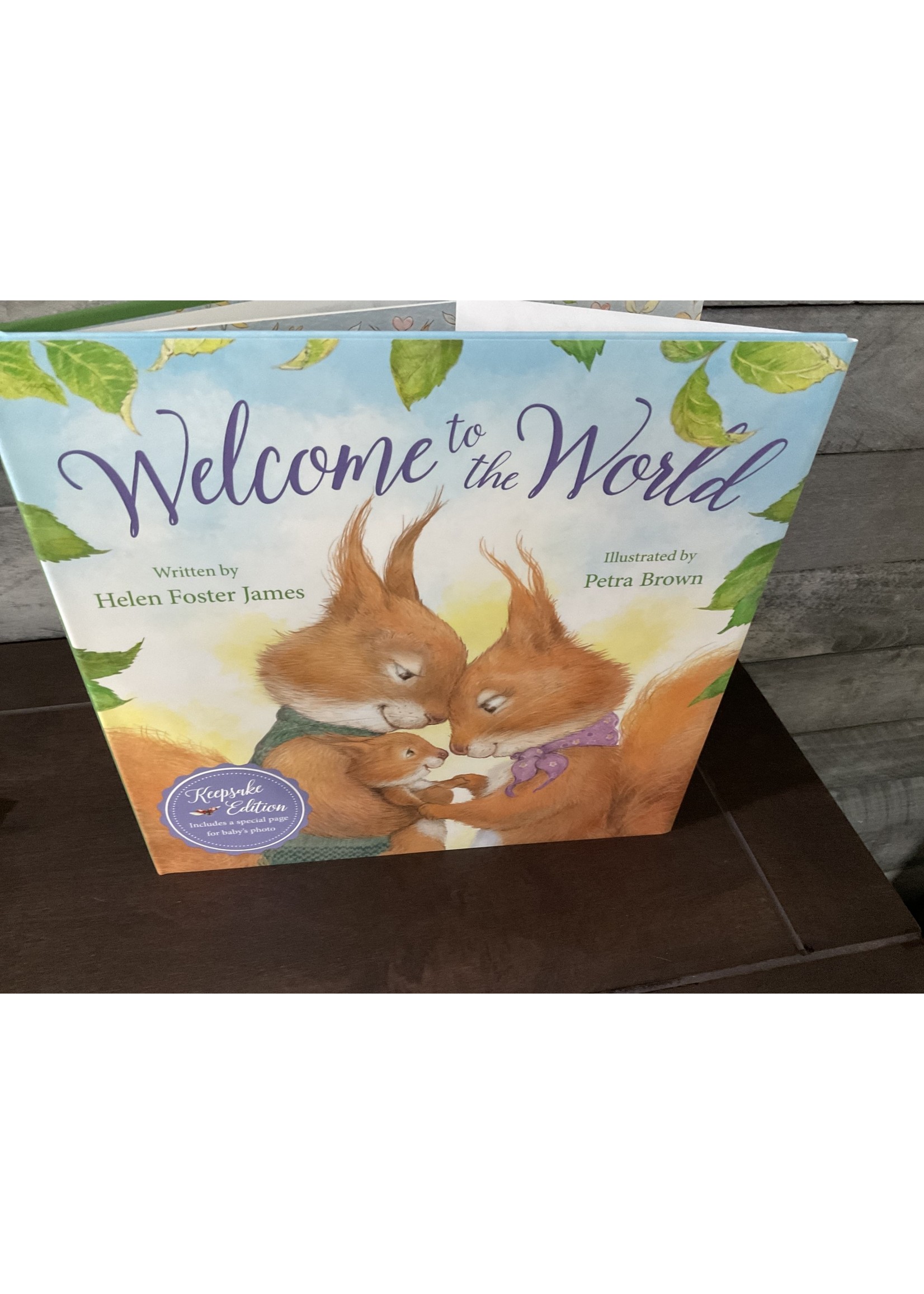 Sleeping Bear Press Welcome to the World Hardcover Book