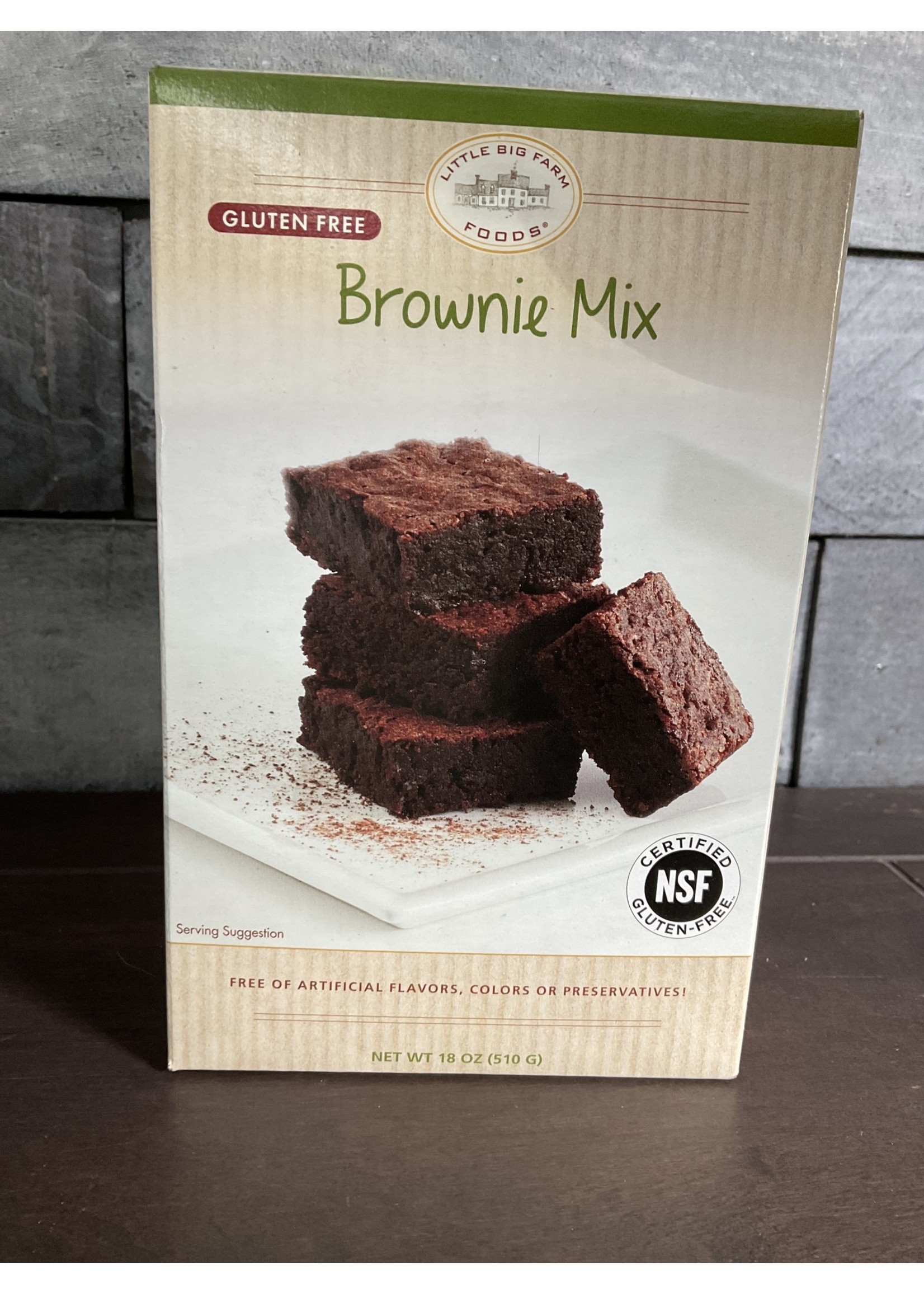 Little Big Farm Food Gluten Free Brownie Mix
