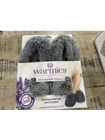 Warmies Warmies Marshmallow Gray Sllippers