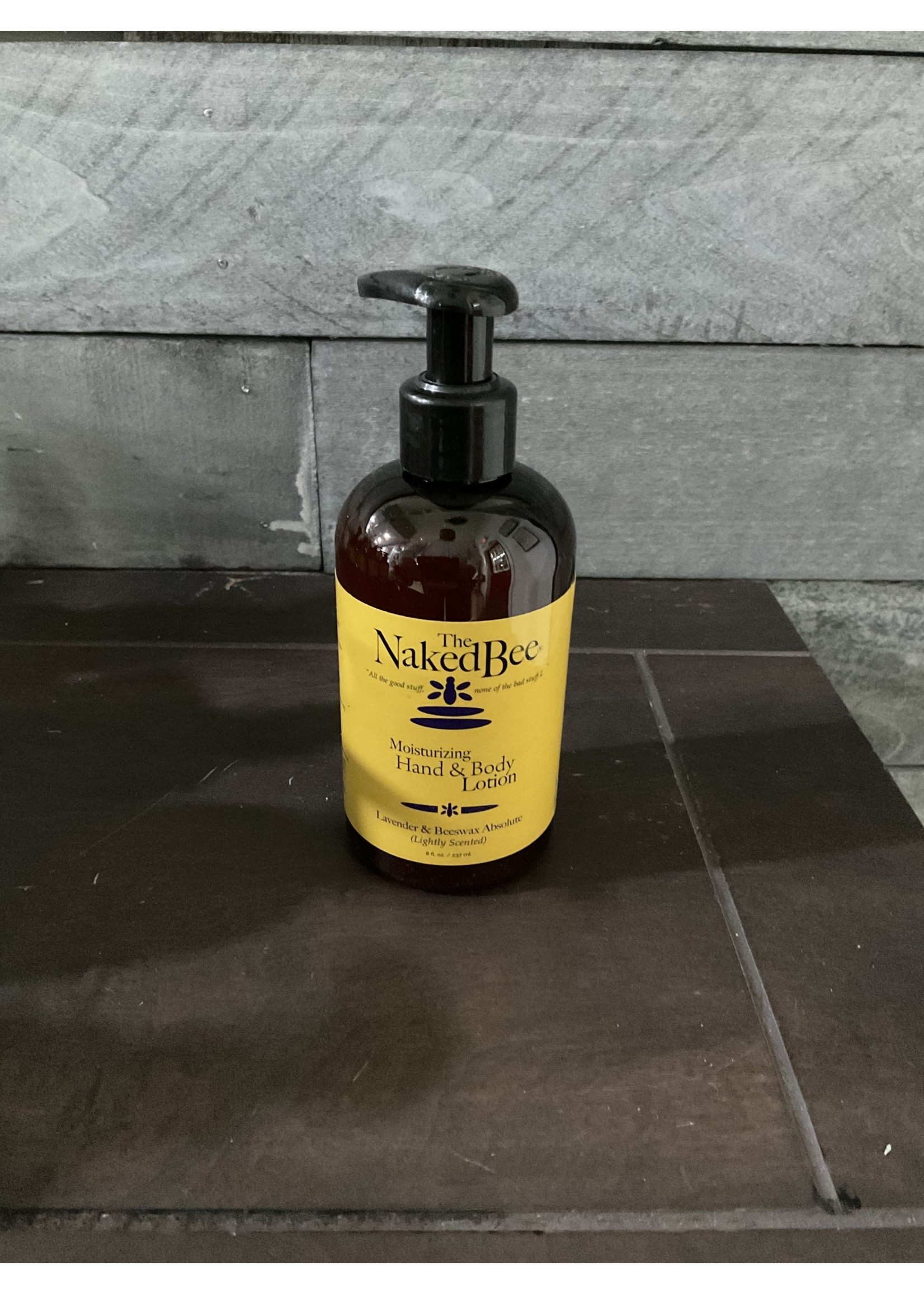 The Naked Bee 8 oz Lavender & Beeswax Absolute Hand & Body Lotion