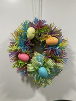 My New Favorite Thing Small colorful Easter Wreath