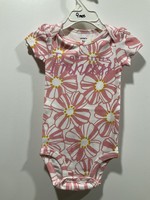 My New Favorite Thing Onsie White with Pink Flowers w/Pink "Our Little Princess" short sleeve 9 month