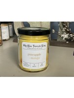 MI Made Coyer Candle Co. Soy wax candle-Pineapple Mango