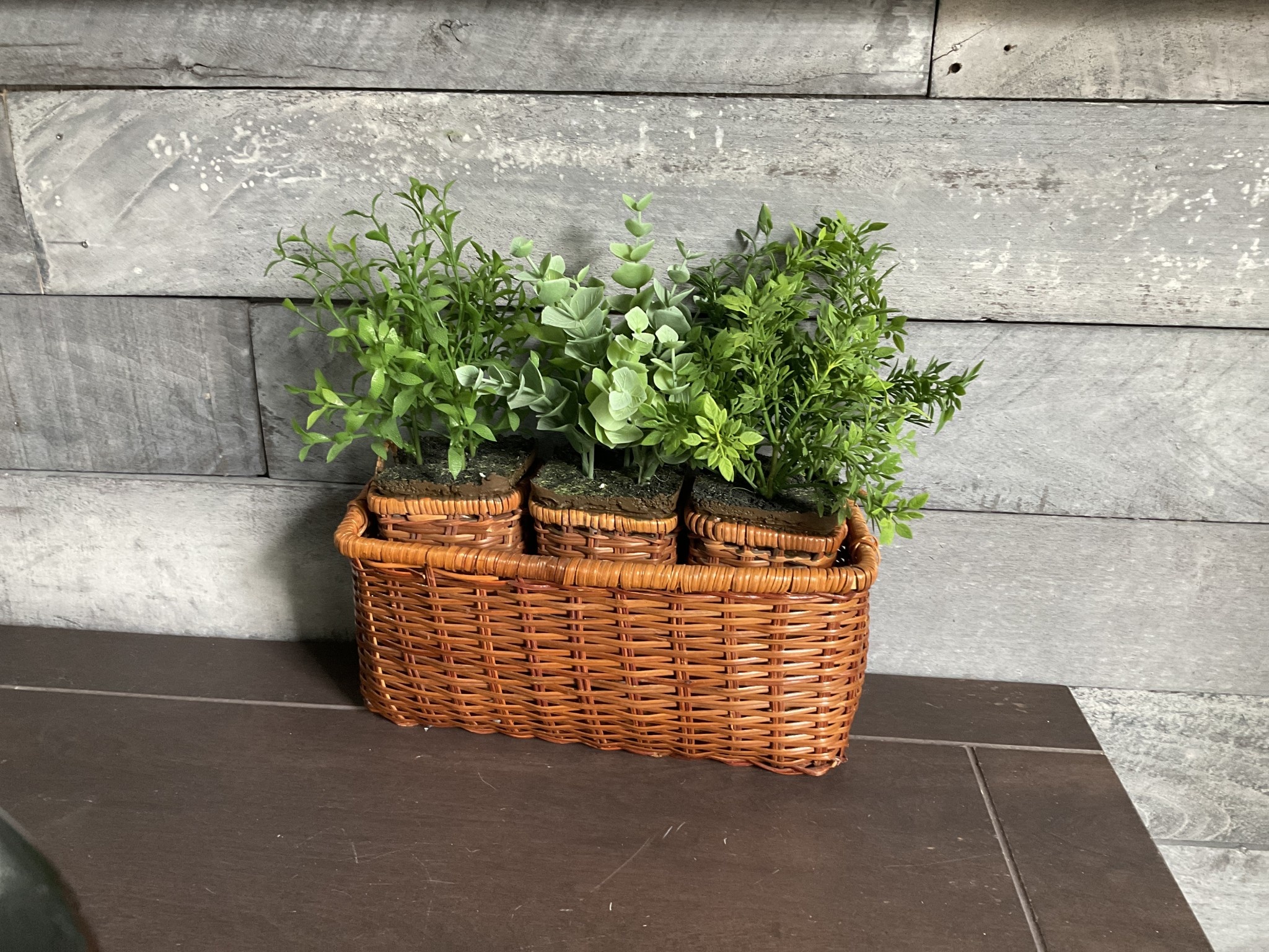 Plants Wicker 3 Plant Basket My New Favorite Thing Decor
