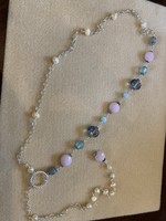 Our Twisted Dahlia N20 Freshwater Pearls Necklace