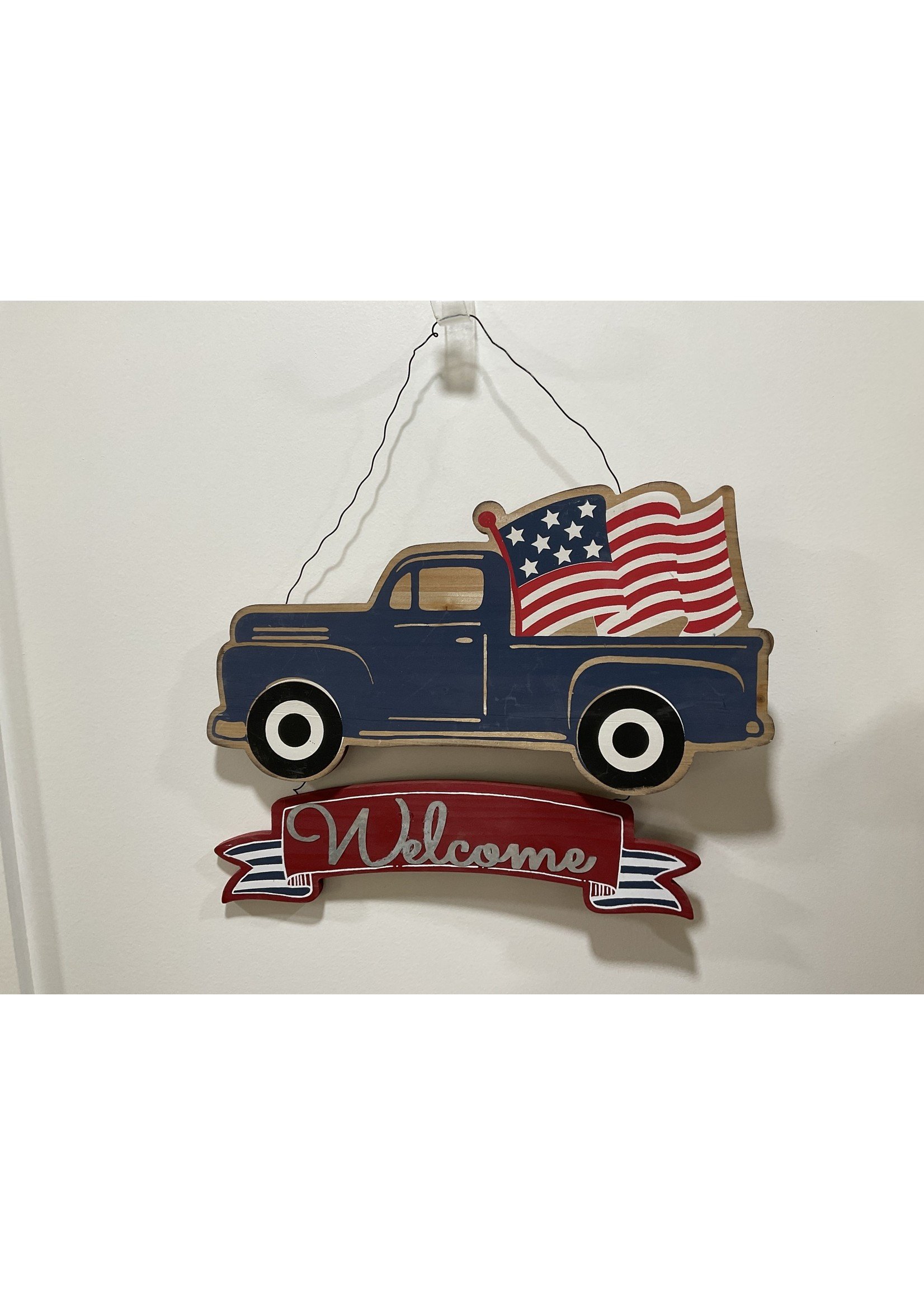 My New Favorite Thing Welcome With Truck Patriotic