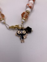 Our Twisted Dahlia HB5 Black Cat Charm Bracelet