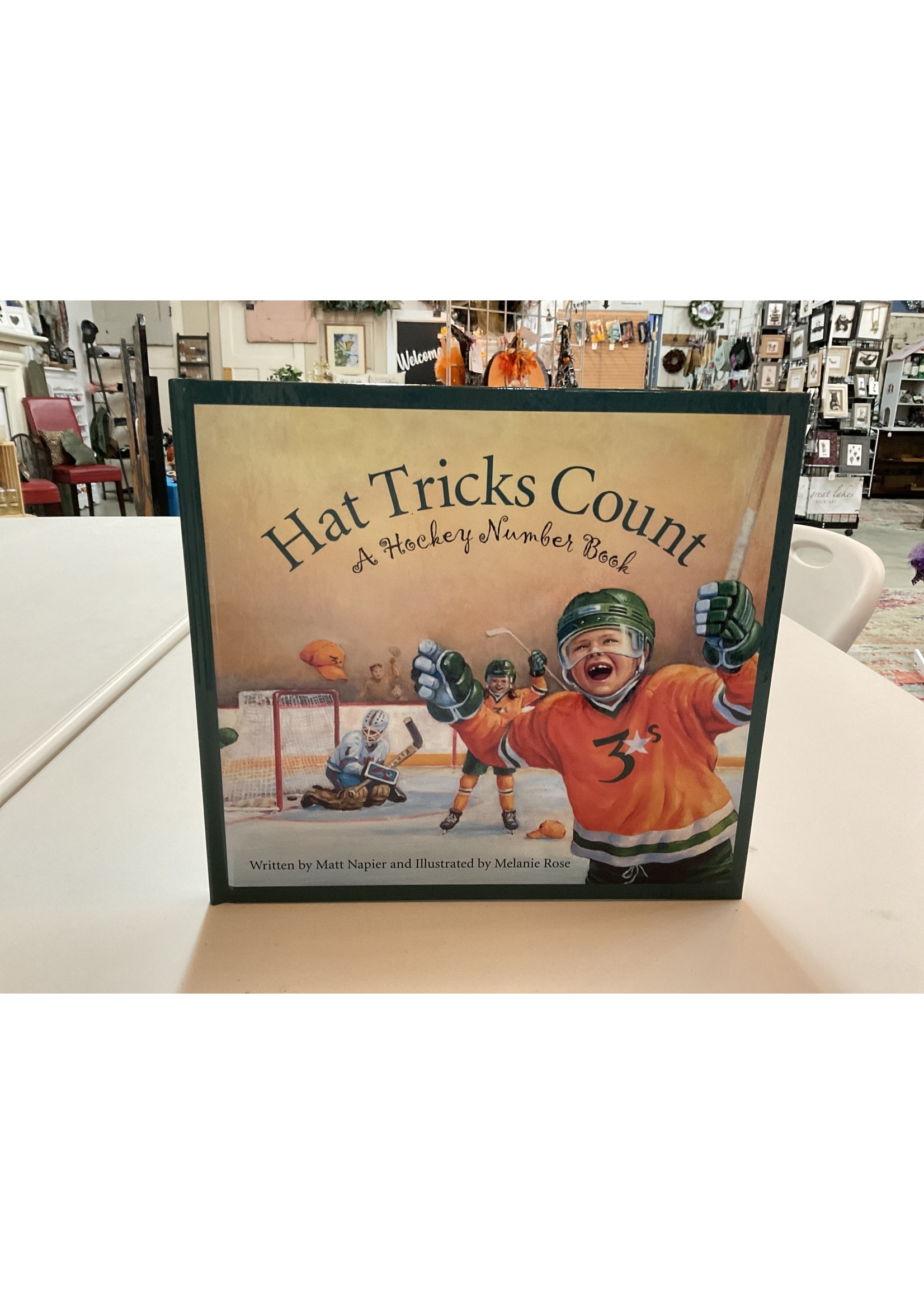 Sleeping Bear Press Hat Tricks Count, A Hockey Number Book