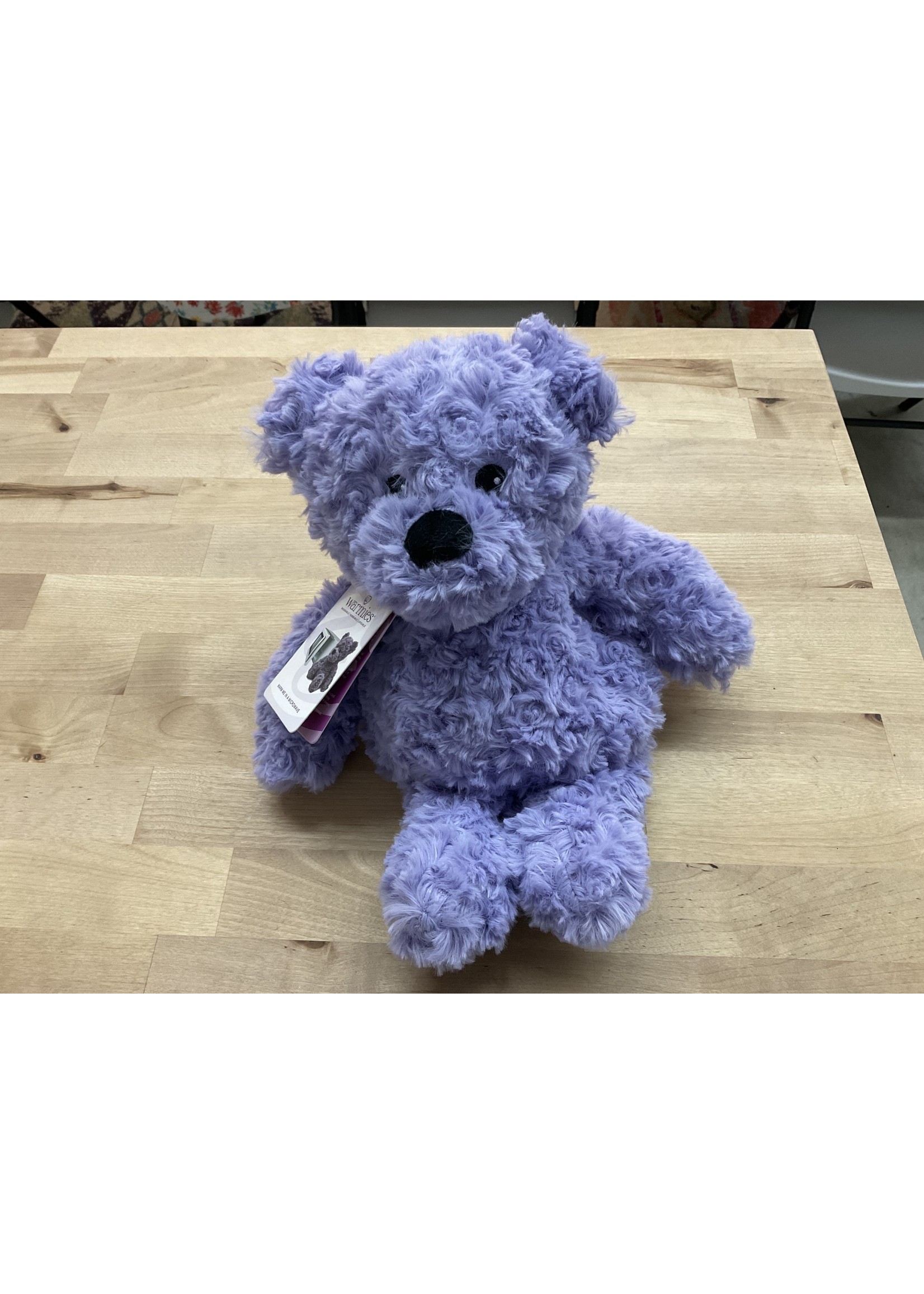 Warmies Warmies Purple Curly Bear