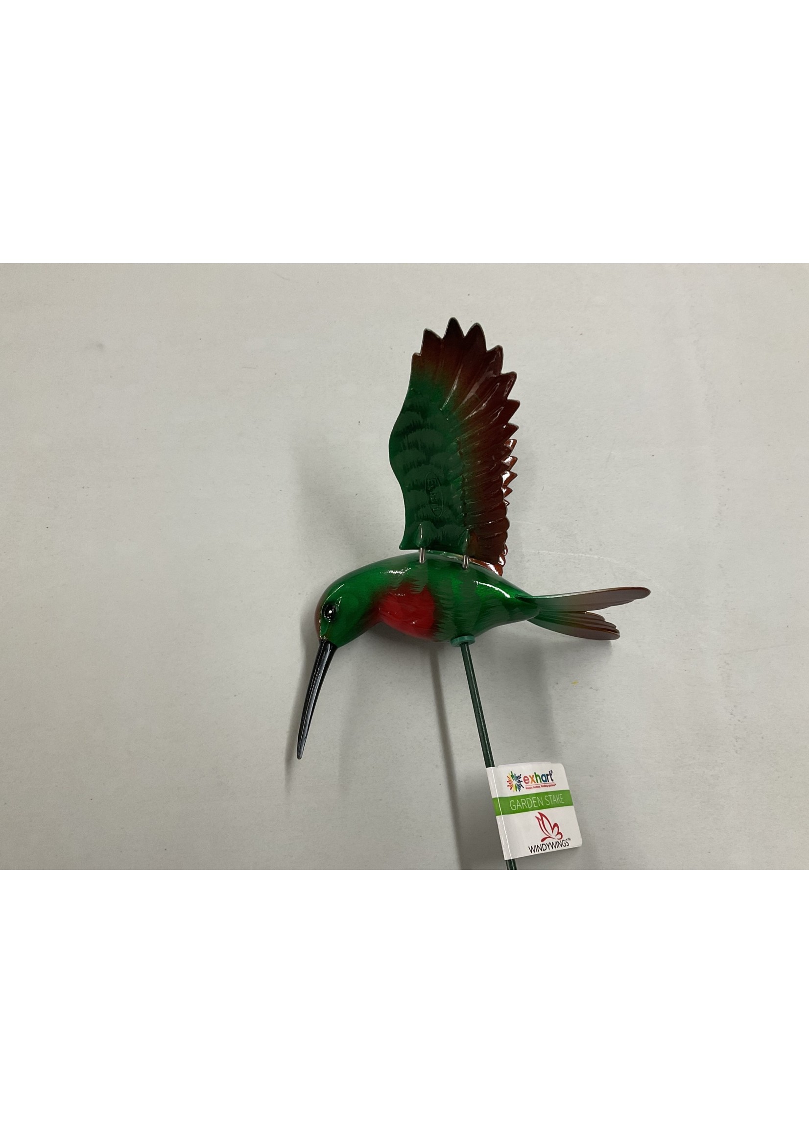 Exhart Windy Wings 7" Hummingbird Stake Asst