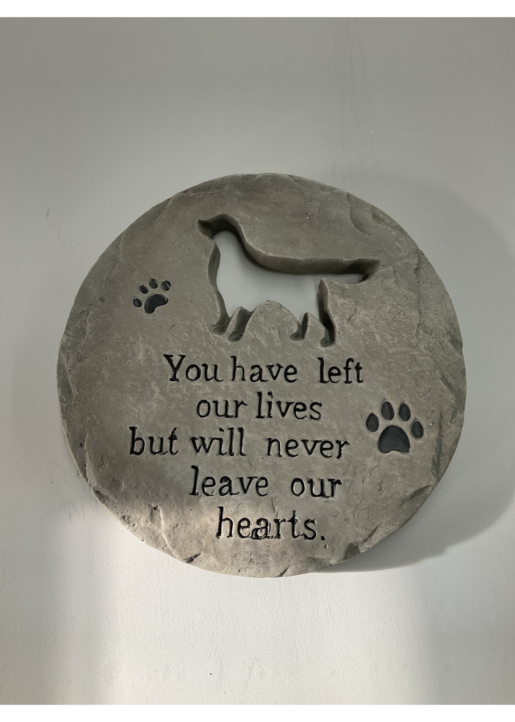 Exhart Dog Memorial Stepping Stone