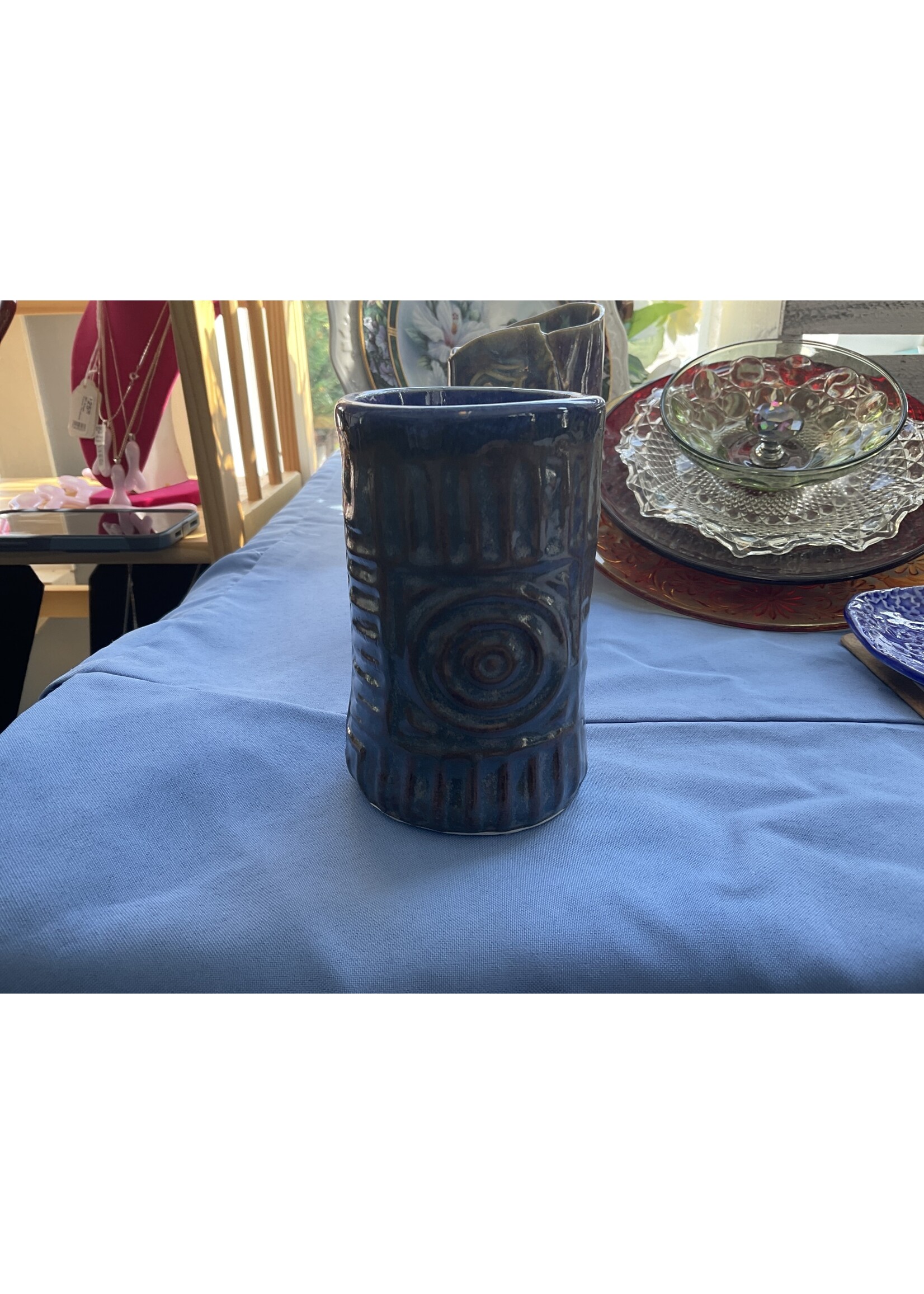 Usable Art 4U Tall Vase Blue