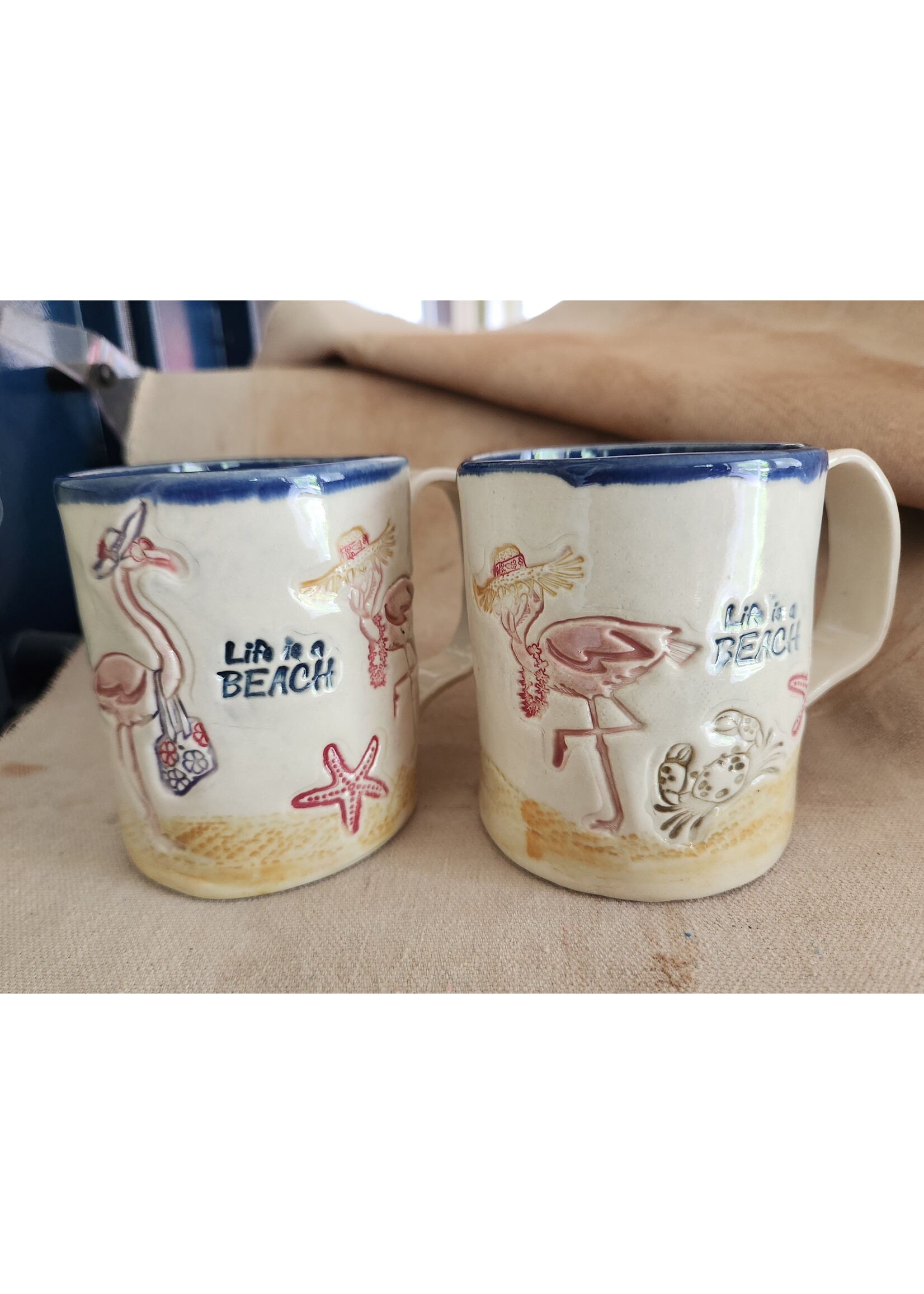 Usable Art 4U Mug - Lifes a Beach