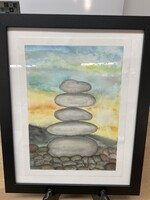 #2 Framed Sunset Rocks