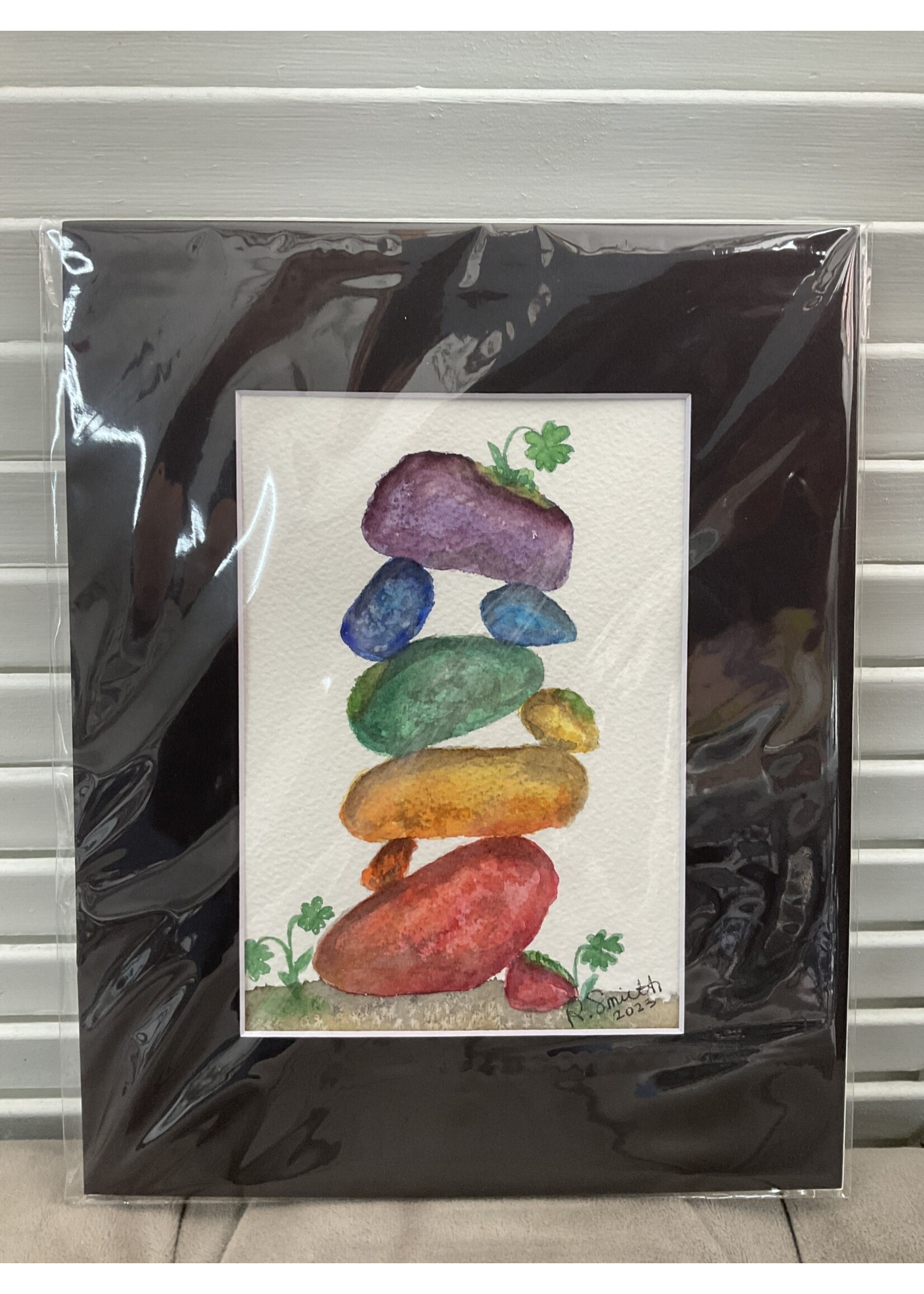 #15 8x10 Rainbow Rocks