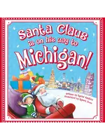 Sourcebooks Santa Claus is on His Way to Michigan